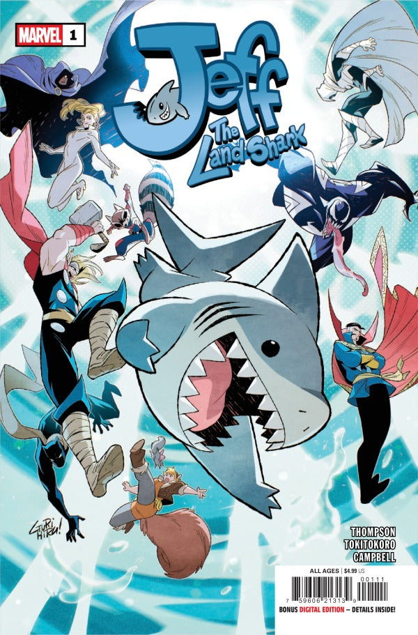 JEFF THE LAND SHARK #1 MAIN COVER