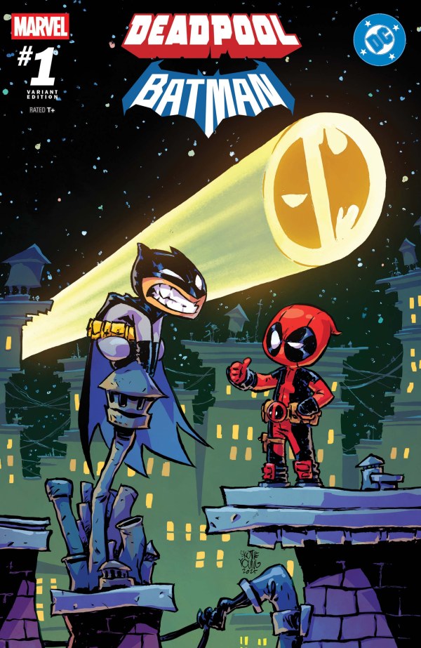 MARVEL / DC  DEADPOOL / BATMAN #1 SKOTTIE YOUNG