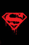 SUPERMAN 75 SDCC BLACK FOIL LOGO VARIANT