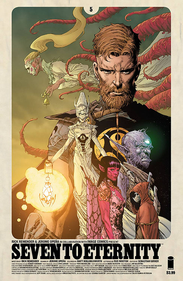 SEVEN TO ETERNITY #5 OPENA COVER