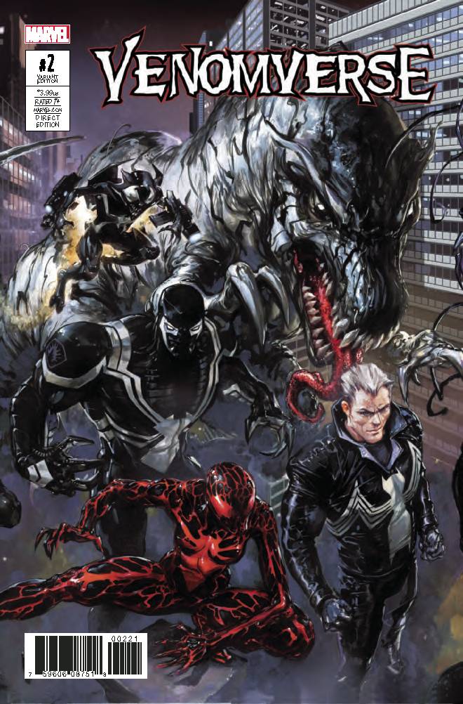 VENOMVERSE 1-5 CLAYTON CRAIN TRADE DRESS SET