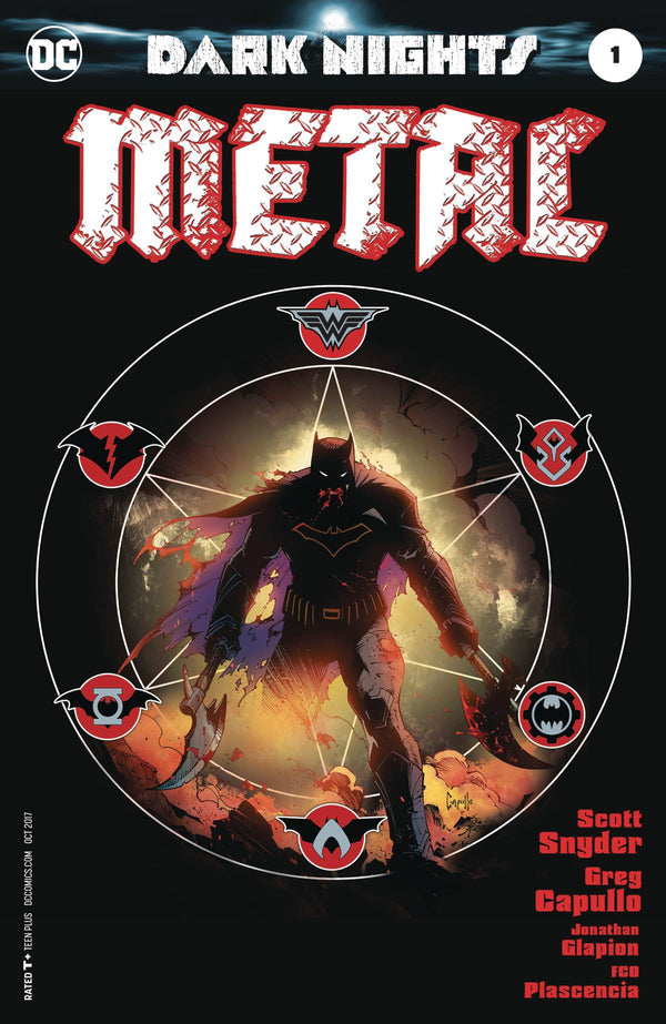 DARK NIGHTS METAL #1 MIDNIGHT RELEASE VARIANT