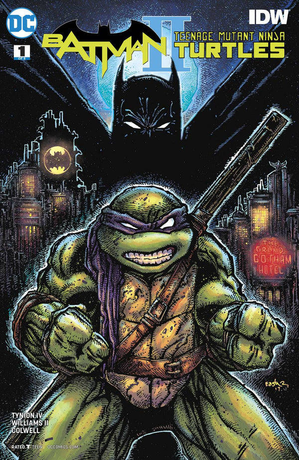 BATMAN TMNT VOL 2 #1 EASTMAN VARIANT