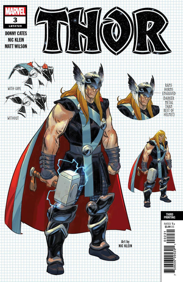 THOR #3 THIRD PRINT