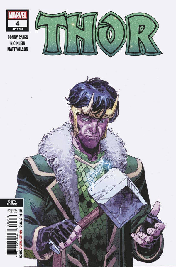 THOR #4 FOURTH PRINT