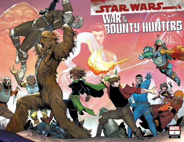 STAR WARS: WAR OF BOUNTY HUNTERS #1 CAMUNCOLI WRAPAROUND VARIANT