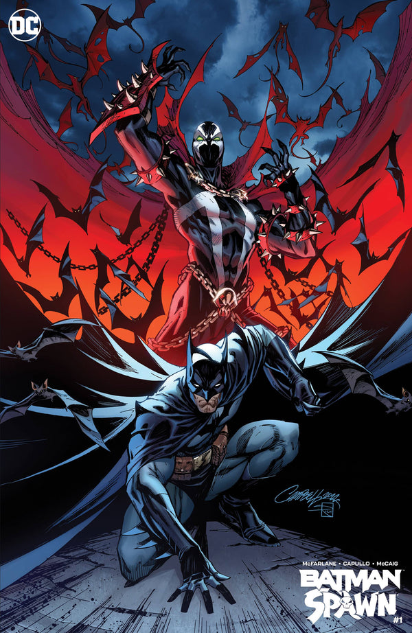 BATMAN SPAWN #1 J. SCOTT CAMPBELL COVER F