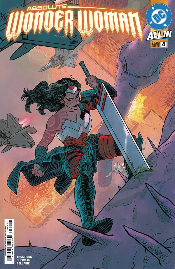 ABSOLUTE WONDER WOMAN #4 HAYDEN SHERMAN COVER A