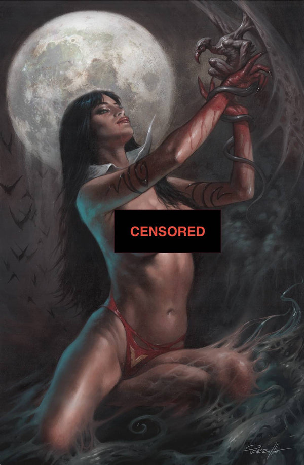VAMPIRELLA #1 (2025) PARRILLO BLACK BAG RISQUE COVER I