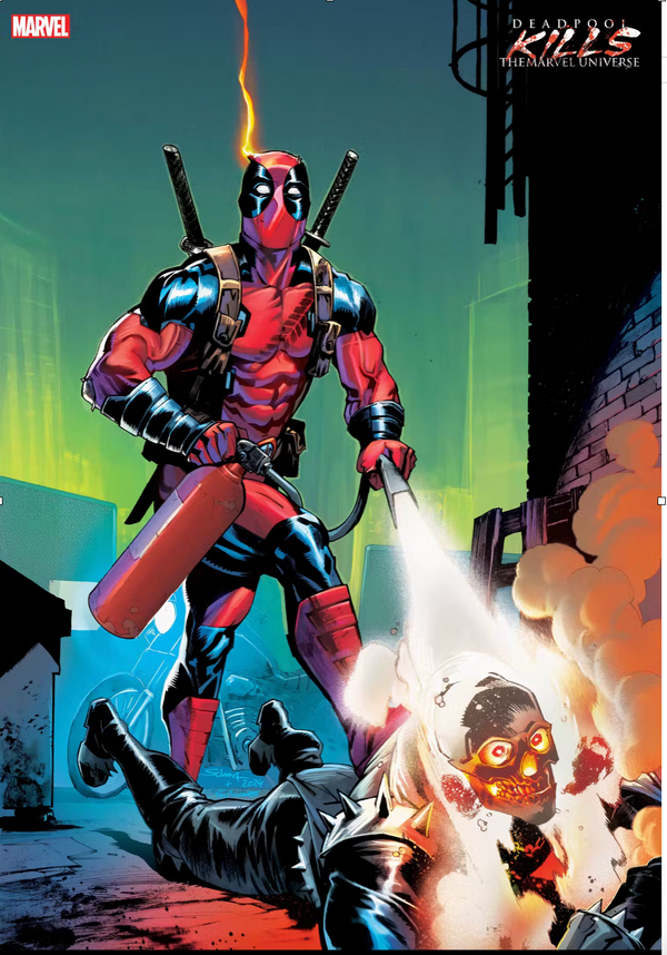 GHOST RIDER: FINAL VENGEANCE #5 JONAS SCHARF DEADPOOL KILLS THE MARVEL UNIVERSE