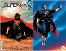 ABSOLUTE SUPERMAN 1 REG COVER AND JIM LEE FOIL SET