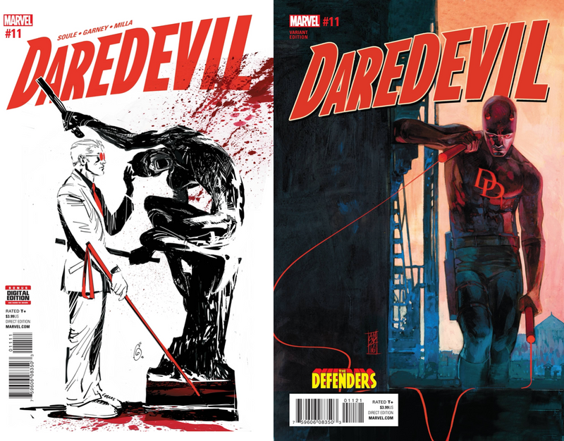 DAREDEVIL 11 FIRST MUSE REG COVER AND MALEEV SET