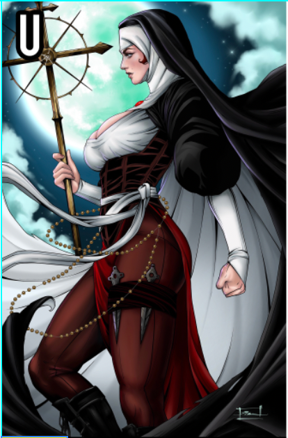 MARIAN HERETIC 1 TROPHY NYCC VIRGIN FOIL VARIANT