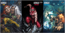 MIDNIGHT NYCC TCM SPIDER-MAN 1 X-MEN 1 FANTASTIC FOUR 1 COMPLETE SET