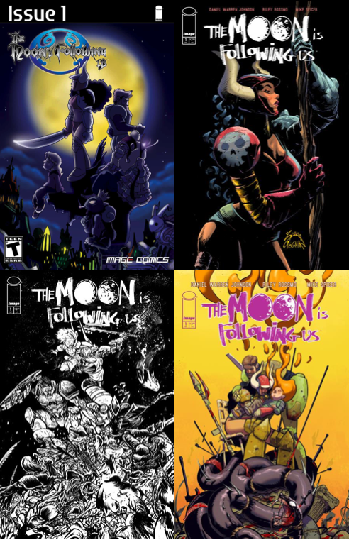 THE MOON IS FOLLOWING US 1 TRISH FORSTNER KINGDOM HEARTS VARIANT