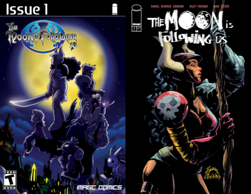 THE MOON IS FOLLOWING US 1 TRISH FORSTNER KINGDOM HEARTS VARIANT