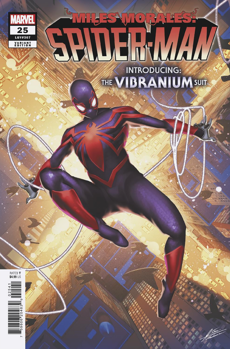 MILES MORALES 25 MANHANINI VIBRANIUM SUIT VARIANT