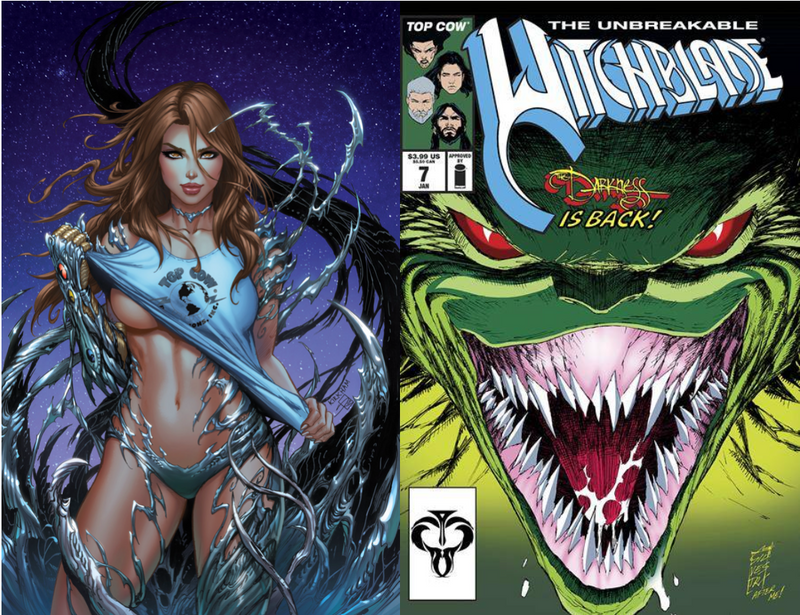 WITCHBLADE 7 TYLER KIRKHAM HOMAGE VARIANT