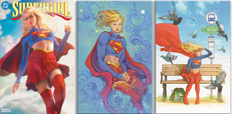 SUPERGIRL 1 TIAGO DA SILVA VARIANT