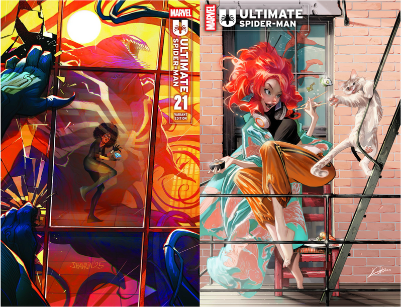 ULTIMATE SPIDER-MAN 21 IVAN SHAVRIN VENOM VARIANT
