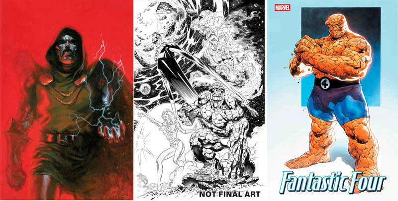 FANTASTIC FOUR 1 NYCC GABRIELLE DELL'OTTO VIRGIN VARIANT