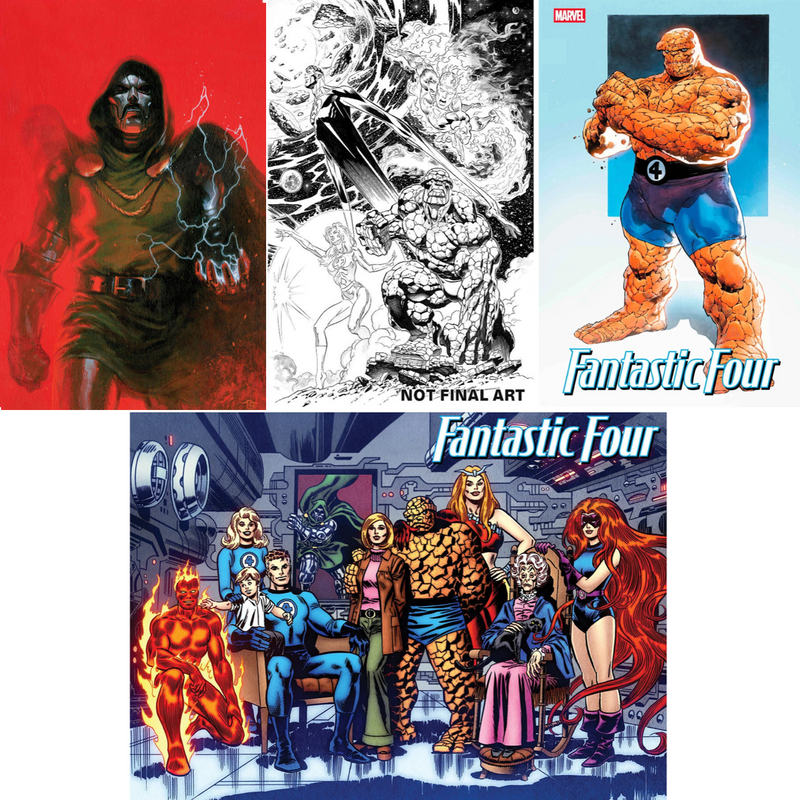FANTASTIC FOUR 1 NYCC GABRIELLE DELL'OTTO VIRGIN VARIANT