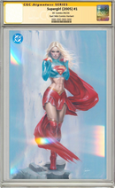 SUPERGIRL 1 MEGACON FOIL NATALI SANDERS CUSTOM PRINT VIRGIN VARIANT