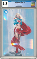 SUPERGIRL 1 MEGACON FOIL NATALI SANDERS CUSTOM PRINT VIRGIN VARIANT