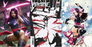 PSYLOCKE NINJA 1 PLANET COMIC-CON DERRICK CHEW VIRGIN VARIANT