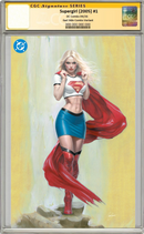 SUPERGIRL 1 (2005) NATALI SANDERS GOLD FOIL - T SHIRT CUSTOM PRINT VIRGIN VARIANT