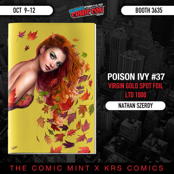 POISON IVY 37 NATHAN SZERDY NYCC GOLD FOIL VIRGIN VARIANT