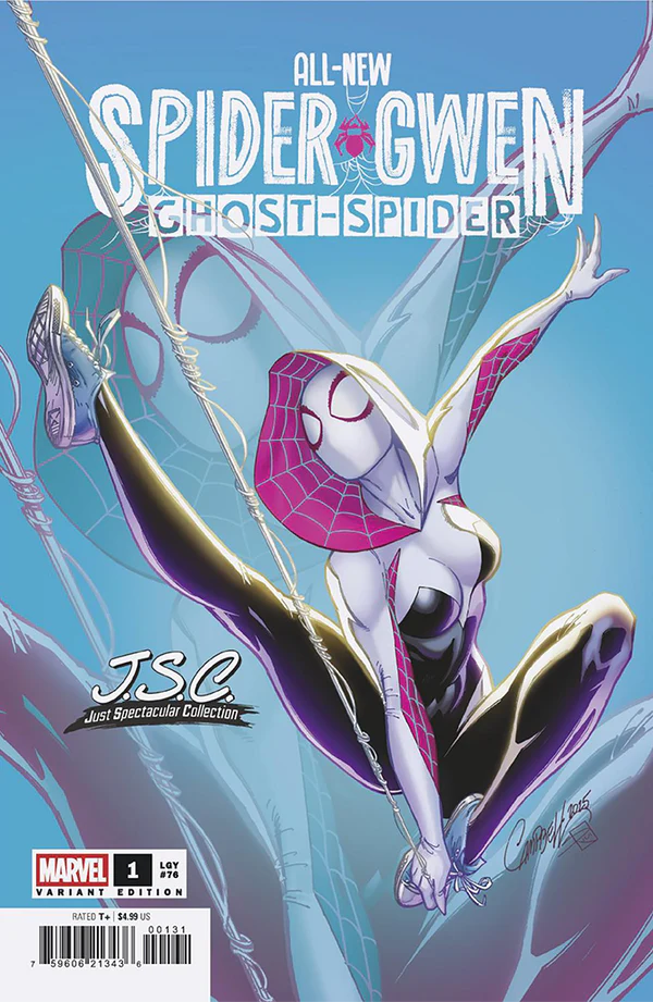ALL-NEW SPIDER-GWEN THE GHOST SPIDER #1 J SCOTT CAMPBELL VARIANT