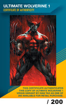 ULTIMATE WOLVERINE 1 MEGACON IVAN TAO VIRGIN VARIANT