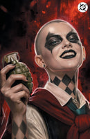 ABSOLUTE BATMAN 22 NYCC CARLA COHEN RED VIRGIN BACKGROUND HARLEY VARIANT