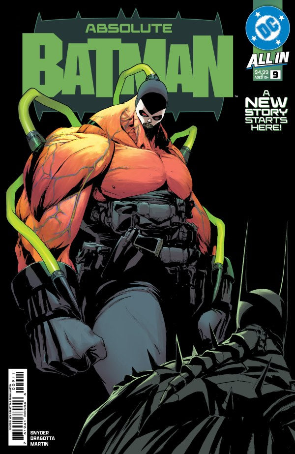 Absolute Batman Merch ABSOLUTE BATMAN #9 FIRST PRINT COVER A NICK DRAGOTTA– The Comic Mint