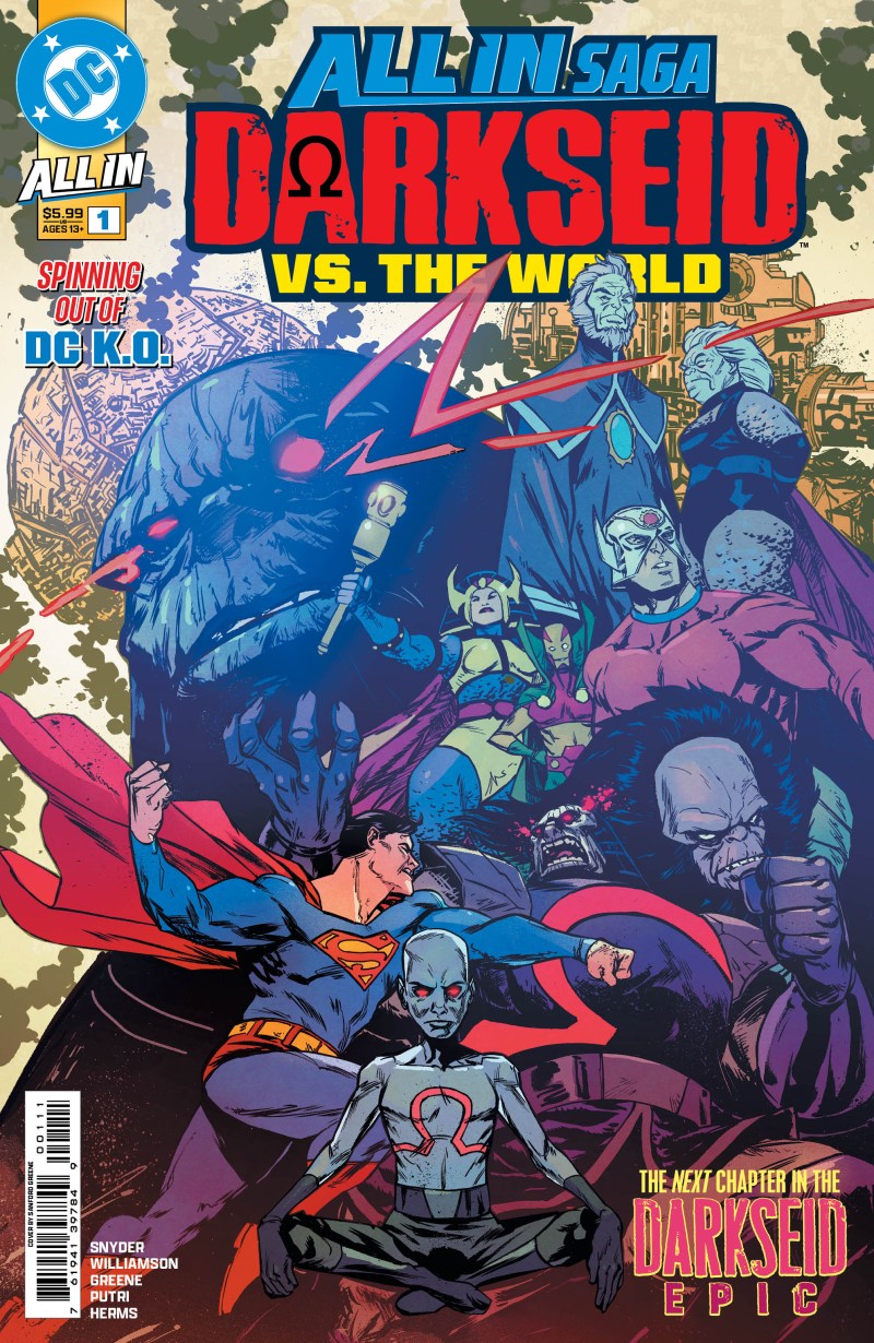 DC ALL IN SAGA: DARKSEIDVS. THE WORLD #1