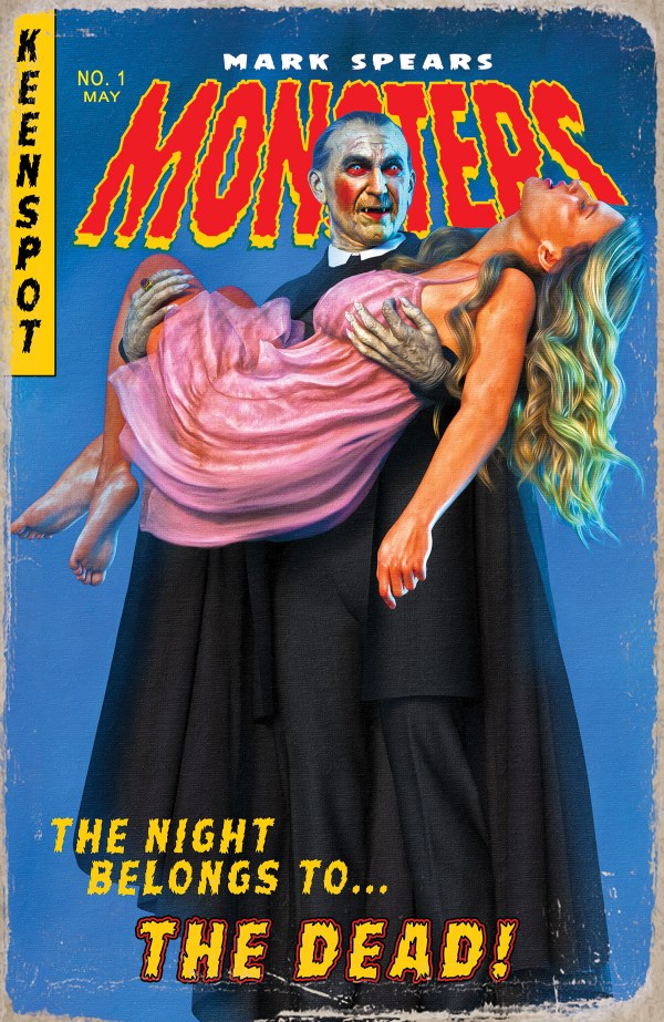 MARK SPEARS MONSTERS #1 5TH PRINTING MARK SPEARS HORROR OF DRACULA
