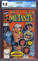 NEW MUTANTS 87 CGC 9.8 FIRST PRINT FIRST CABLE