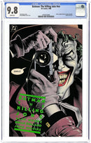 KILLING JOKE CGC 9.8 FIRST PRINT