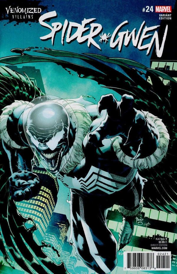 SPIDER-GWEN #24 VENOMIZED VILLAINS 1ST APP GWENOM