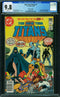 NEW TEEN TITANS 2 NEWSSTAND FIRST DEATHSTROKE CGC 9.8