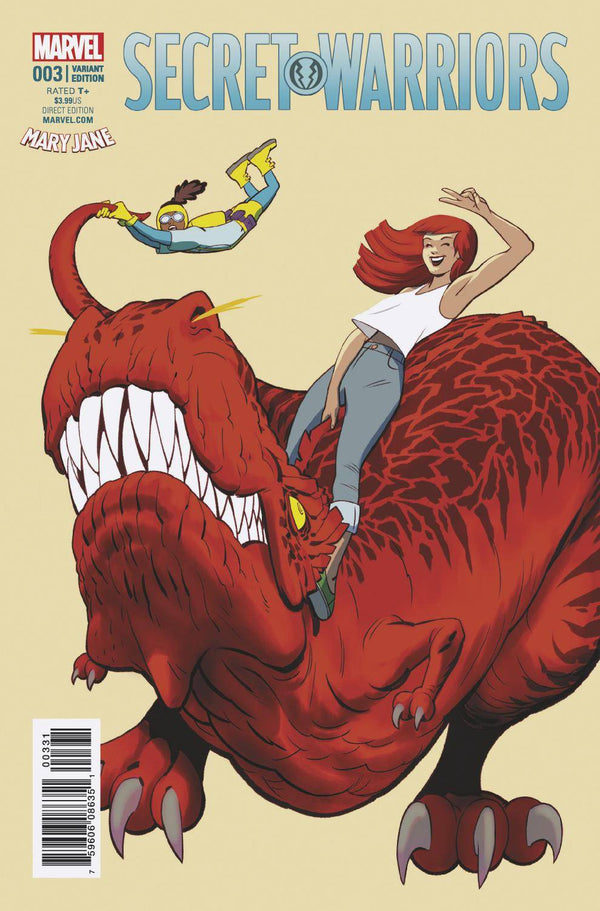 SECRET WARRIORS #3 RODRIGUEZ MARY JANE VARIANT