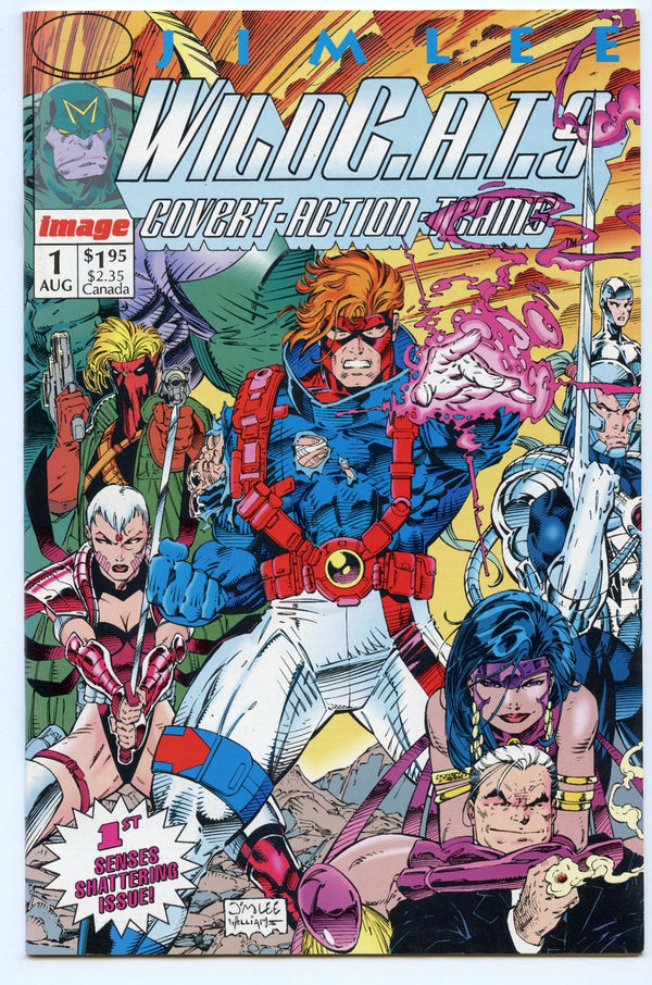 WILDC.A.T.S #1 (1993) JIM LEE COVER