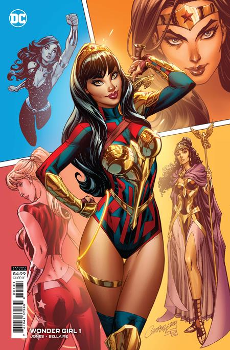 WONDER GIRL 1 1:25 J SCOTT CAMPBELL INCENTIVE RATIO VARIANT