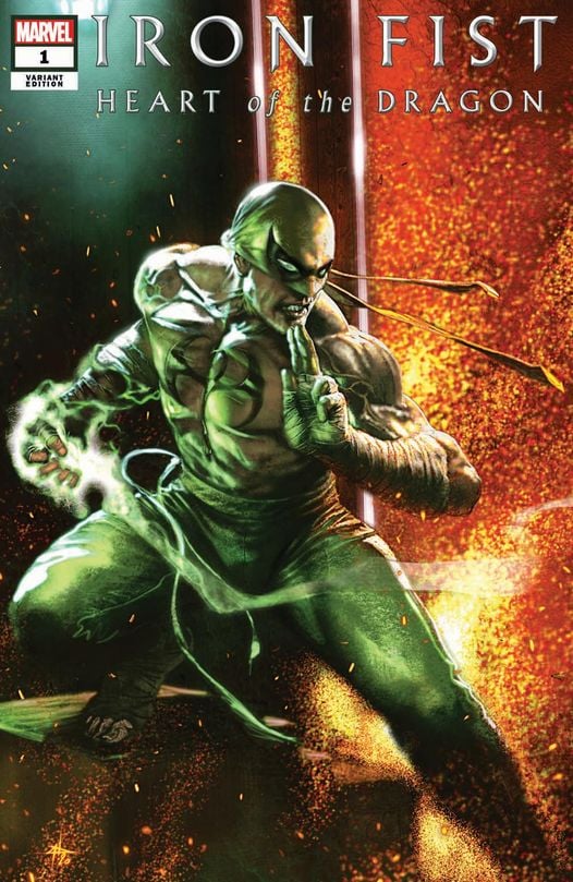 IRON FIST HEART OF THE DRAGON 1 GABRIELE DELL'OTTO VARIANT