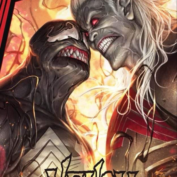 VENOM 33 INHYUK LEE VENOM VS KNULL VARIANT– The Comic Mint