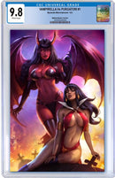 VAMPIRELLA VS PURGATORI 1 SUN KHAMUNAKI VIRGIN VARIANT