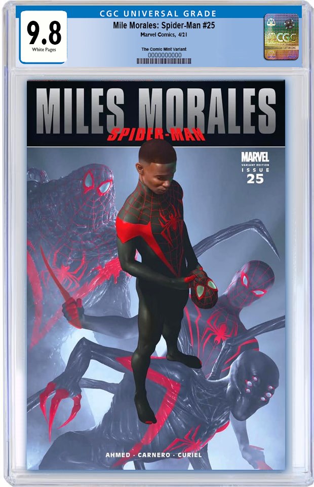 MILES MORALES 25 RAHZZAH CLASSIC TRADE DRESS ULTIMATE FALLOUT 4 HOMAGE VARIANT