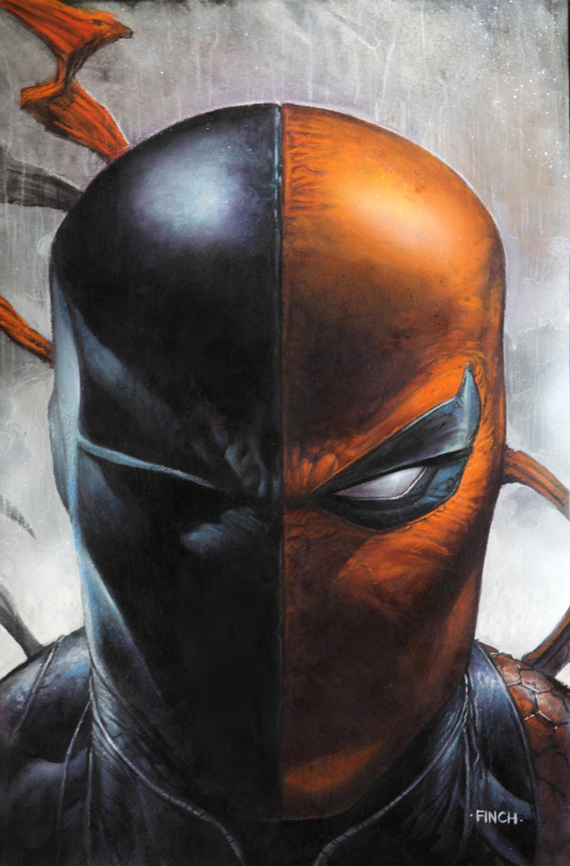 DEATHSTROKE VOL 4 #45 COVER B VARIANT DAVID FINCH CARD STOCK COVER (YE ...