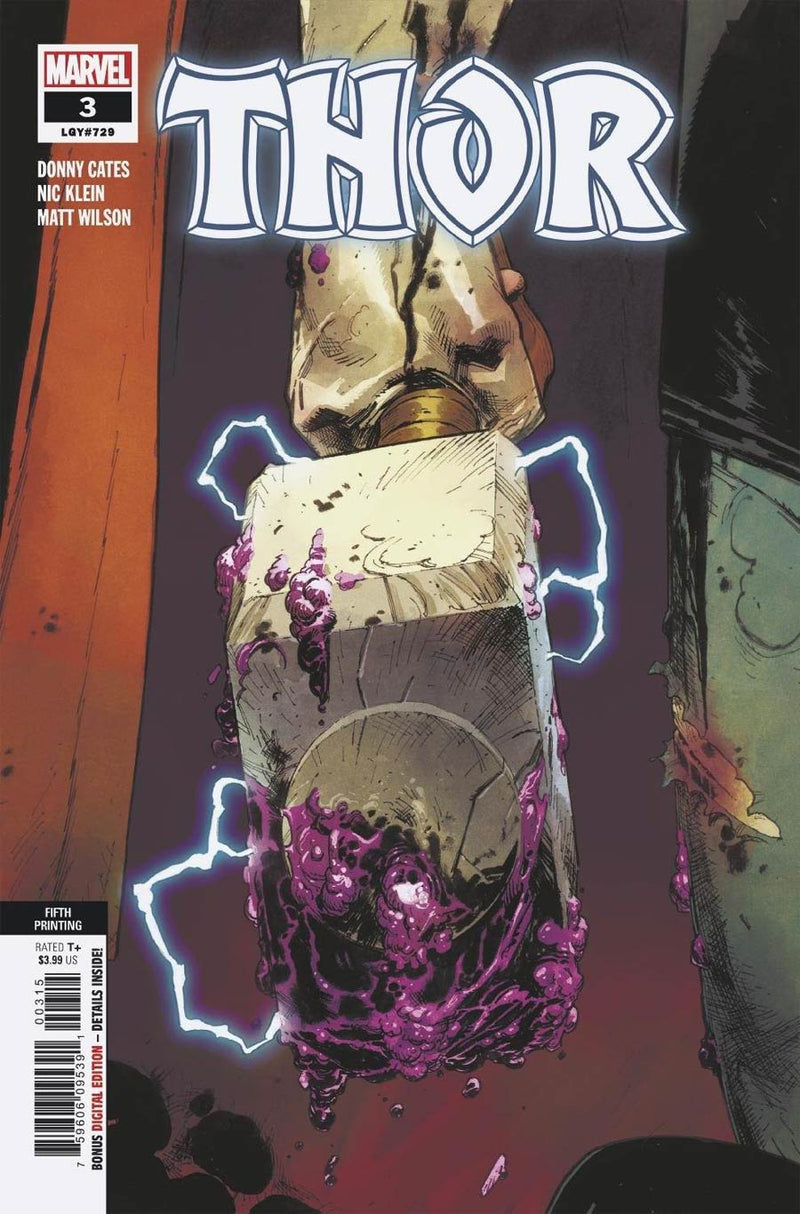 THOR VOL 6 #3 COVER G 5TH PTG VARIANT COVER– The Comic Mint